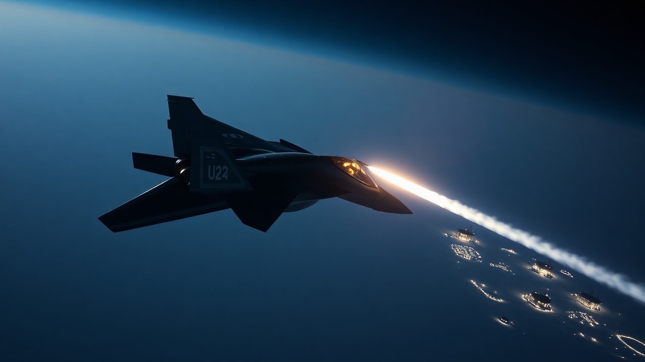 Cinematic archive imagery for Alaskan Intercept Series February 2023 — intelligence record illustration