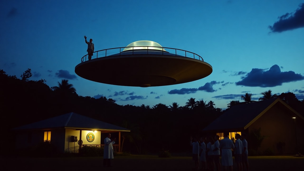 Cinematic archive imagery for Boianai, Papua New Guinea — Anglican Mission 38-Witness Report — intelligence record illustration