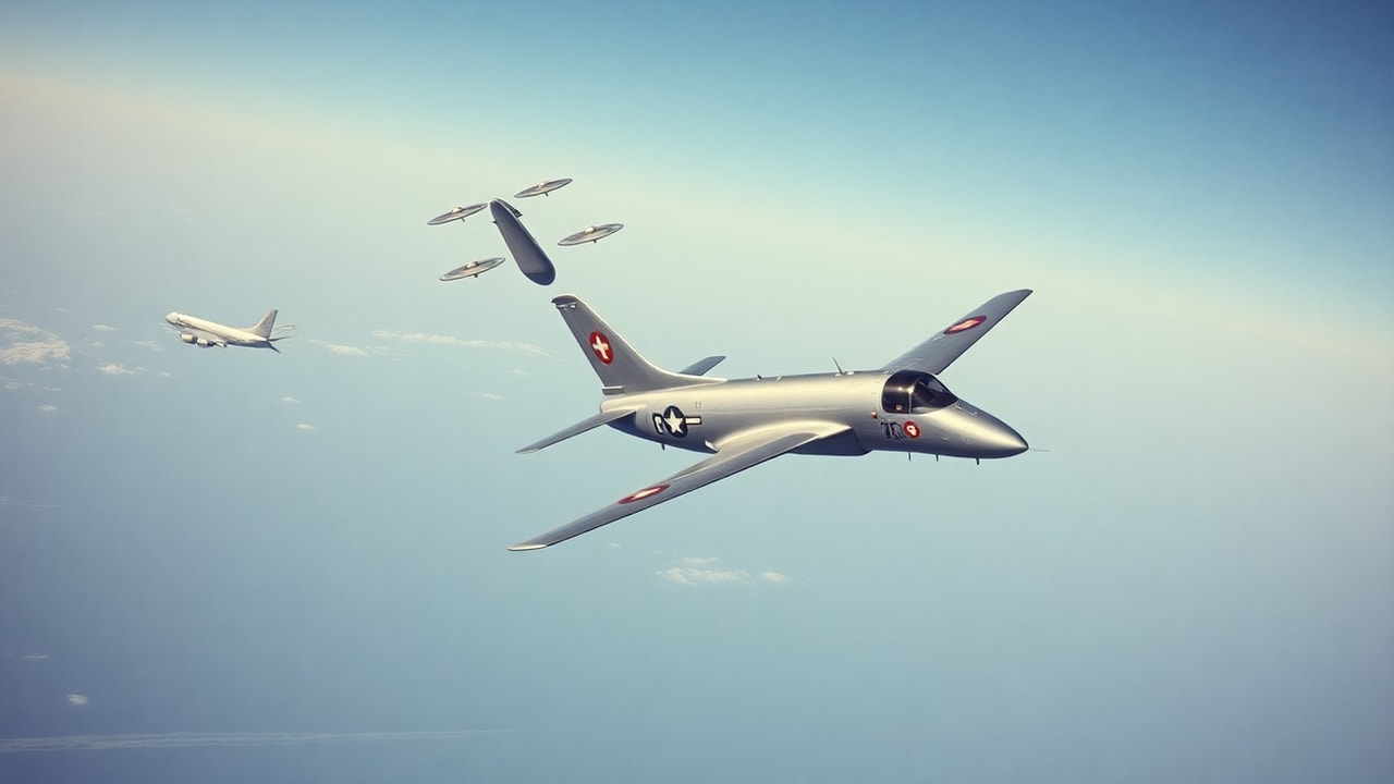 Cinematic archive imagery for Labrador RCAF Station Encounter 1955 — intelligence record illustration