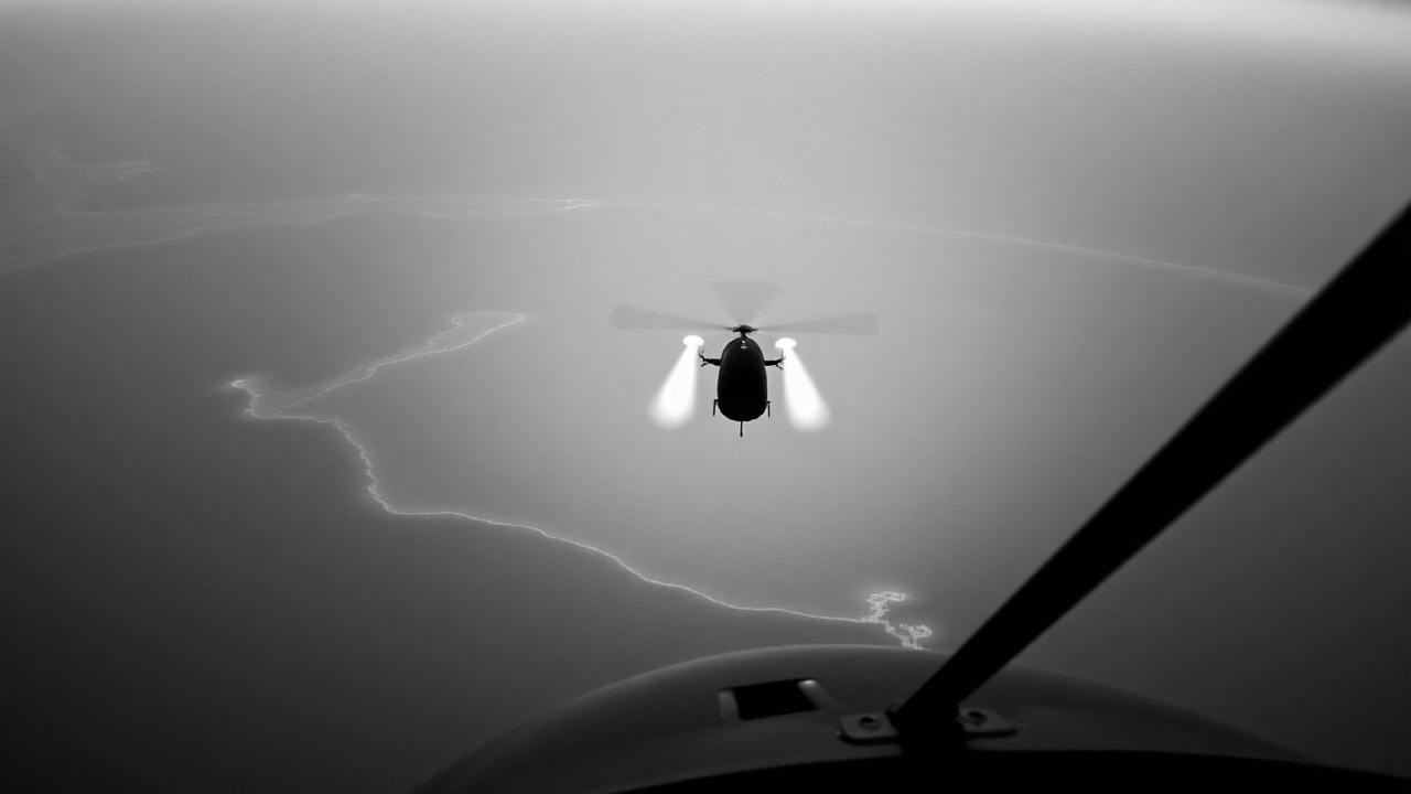 Cinematic archive imagery for Chilean Air Force Colbún Encounter 2013 — intelligence record illustration
