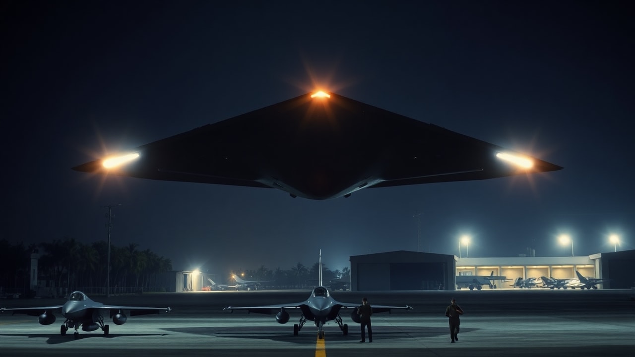 Cinematic archive imagery for Homestead AFB Encounter 1993 — intelligence record illustration