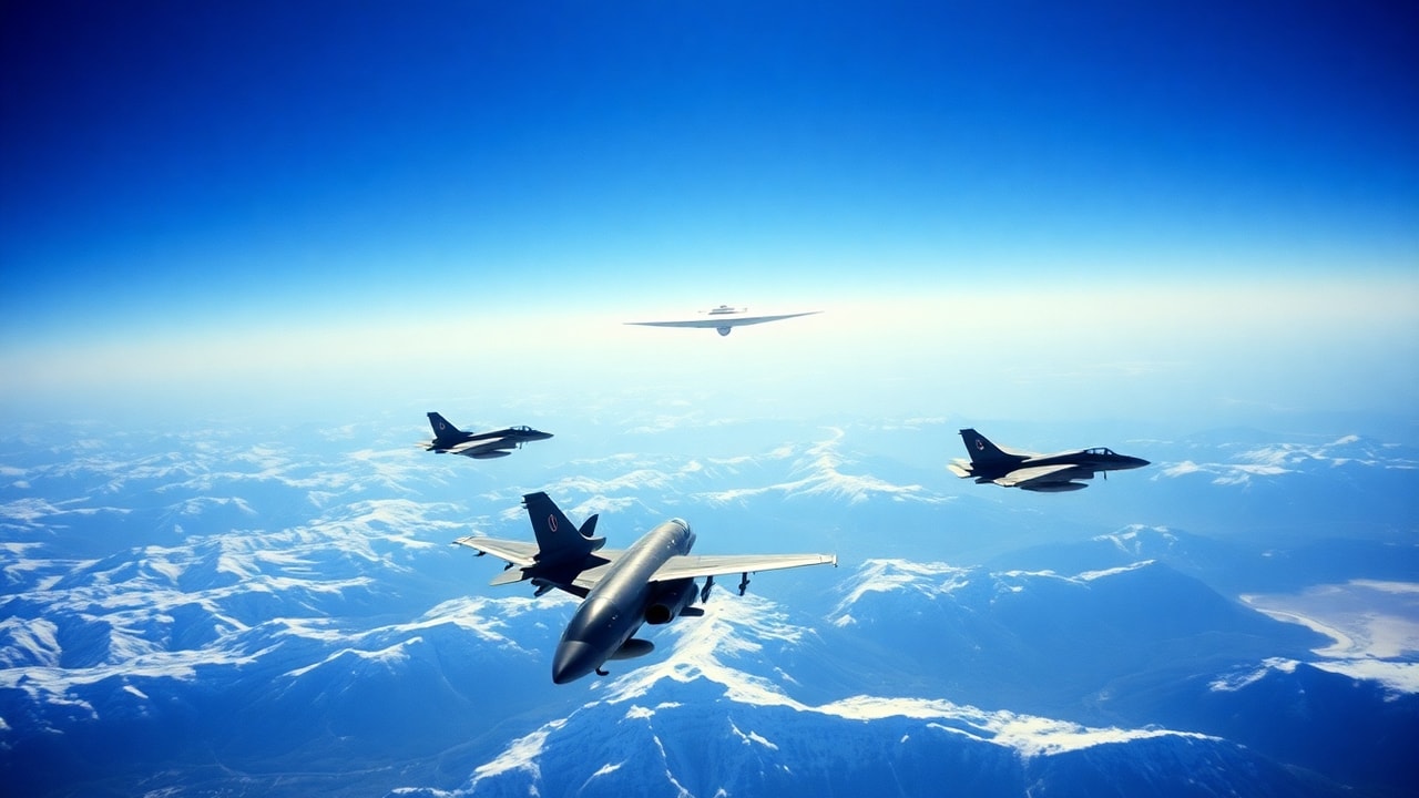 Cinematic archive imagery for German Bundeswehr UAP Incidents — Ministry of Defence Reports — intelligence record illustration