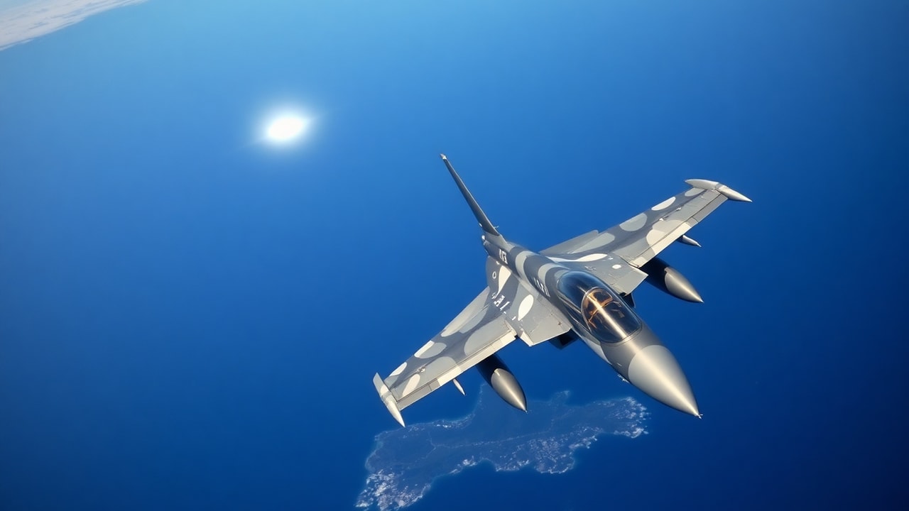 Cinematic archive imagery for Hellenic Air Force Intercept 1990 — intelligence record illustration