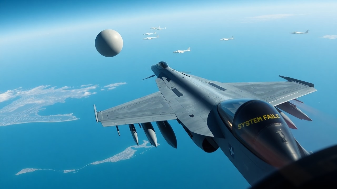 Cinematic archive imagery for Iranian Air Defense UAP Engagement 2021 — intelligence record illustration