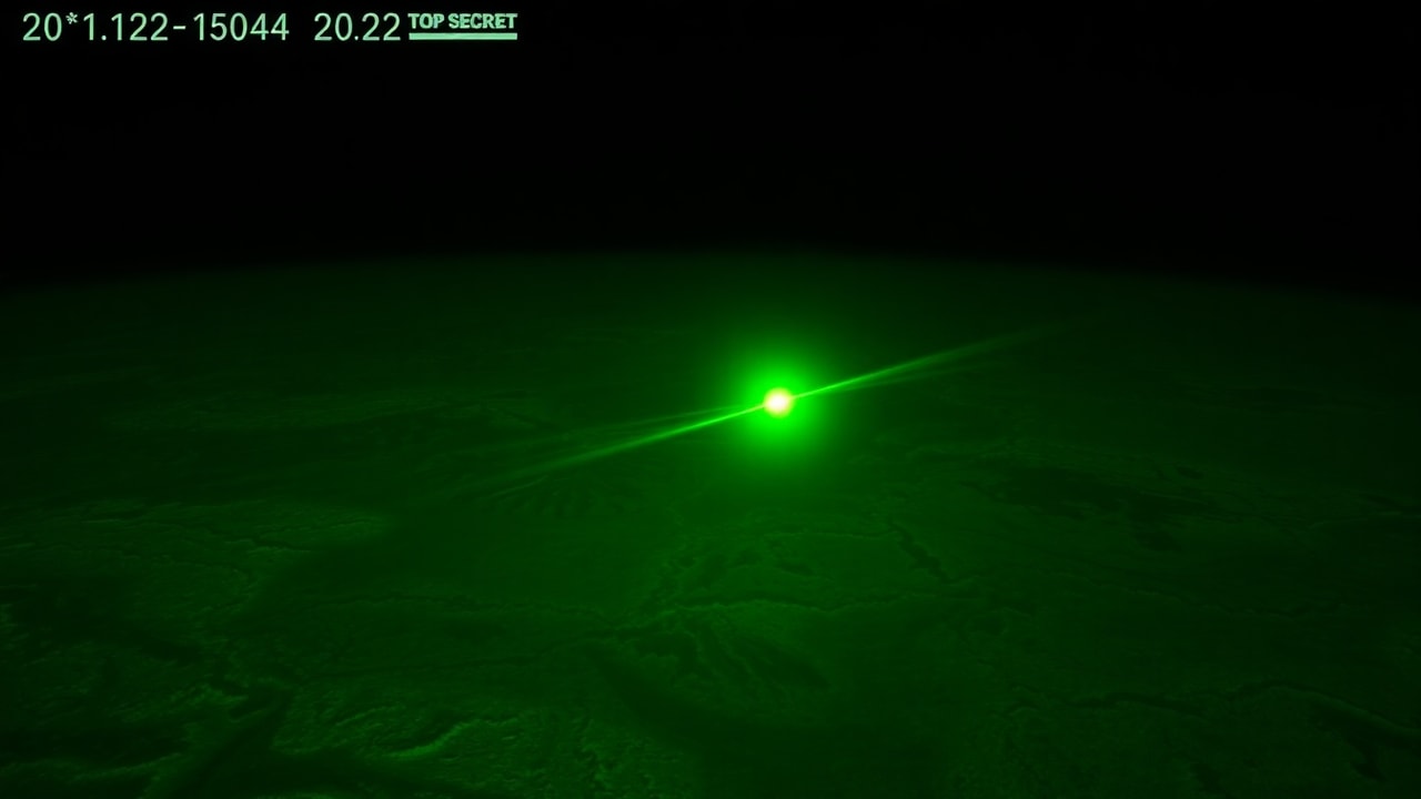 Cinematic archive imagery for Small UAP — Iraq Military Zone — intelligence record illustration