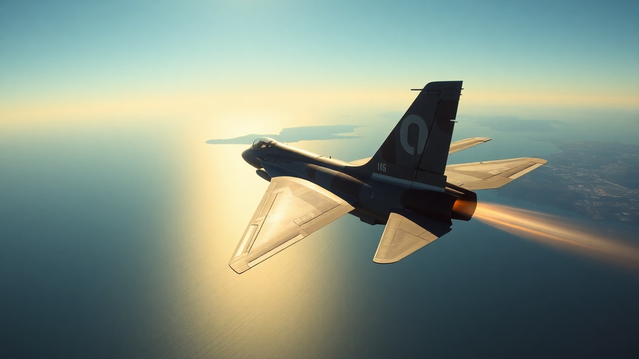 Cinematic archive imagery for Italian Air Force Livorno Disc Pursuit 1978 — intelligence record illustration