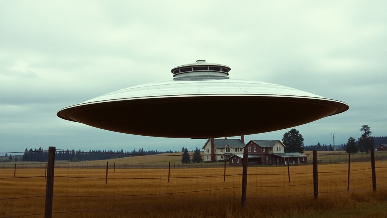 Cinematic archive imagery for McMinnville Oregon — Most Analyzed UAP Photographs — intelligence record illustration