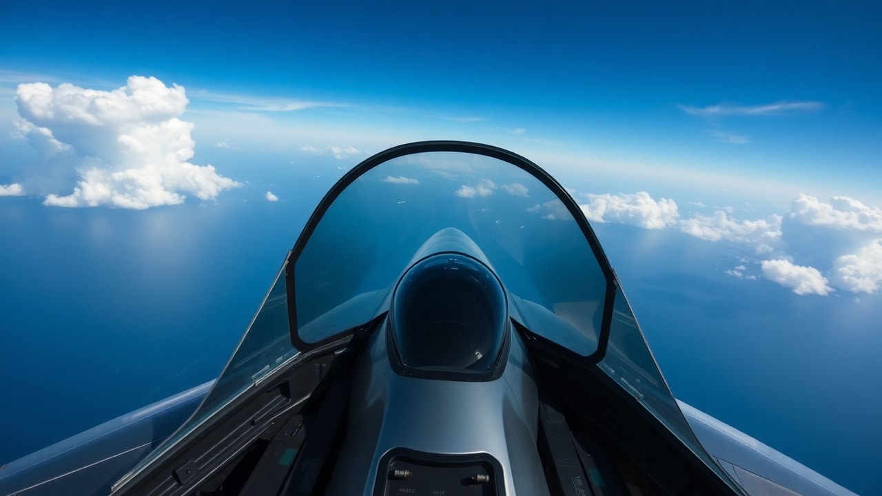 Cinematic archive imagery for Triangular Metallic UAP — Mediterranean — intelligence record illustration