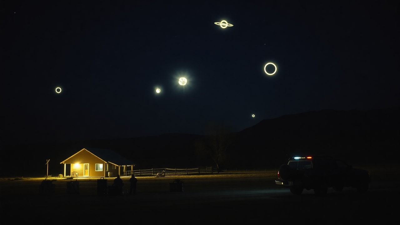 Cinematic archive imagery for Skinwalker Ranch NIDS Investigation 1994 — intelligence record illustration