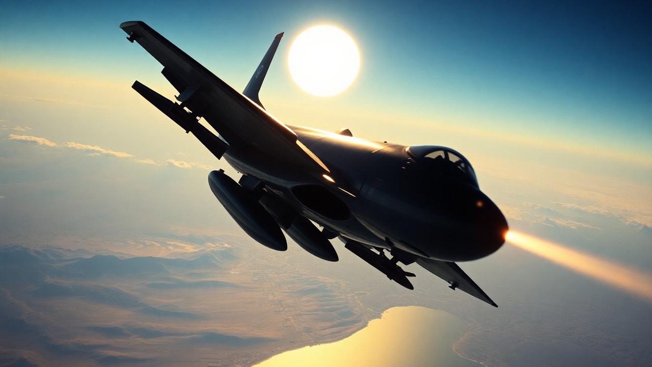 Cinematic archive imagery for La Joya Air Base Intercept — Peruvian Air Force Official Report — intelligence record illustration