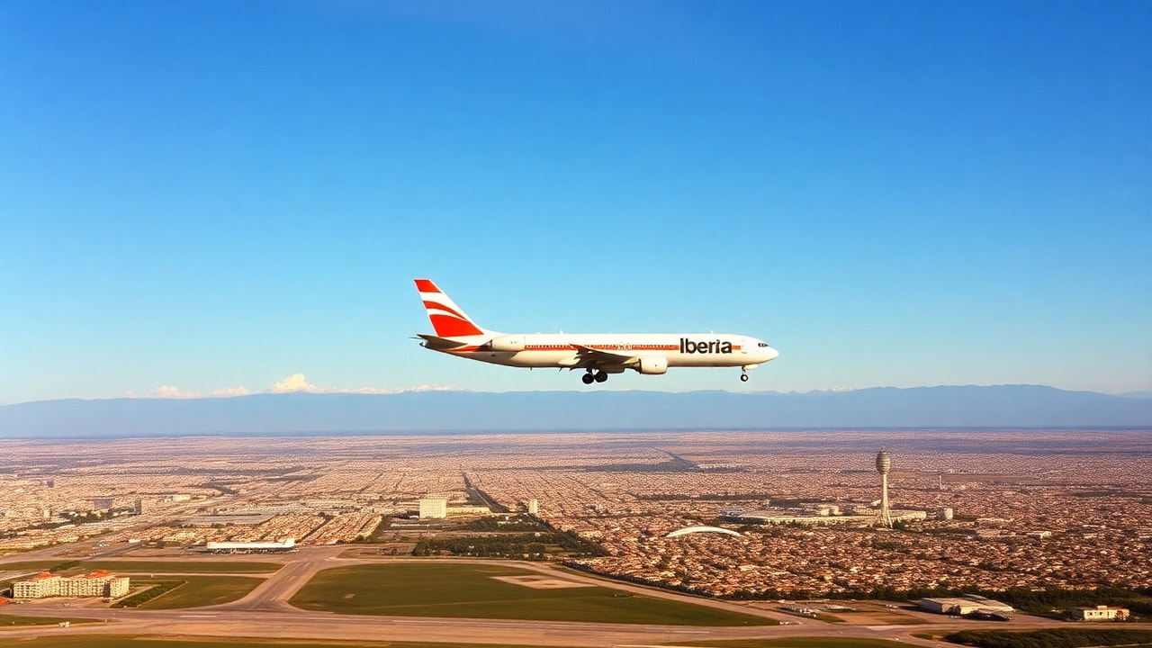 Cinematic archive imagery for Spain Barajas Airport UAP Approach 1990 — intelligence record illustration