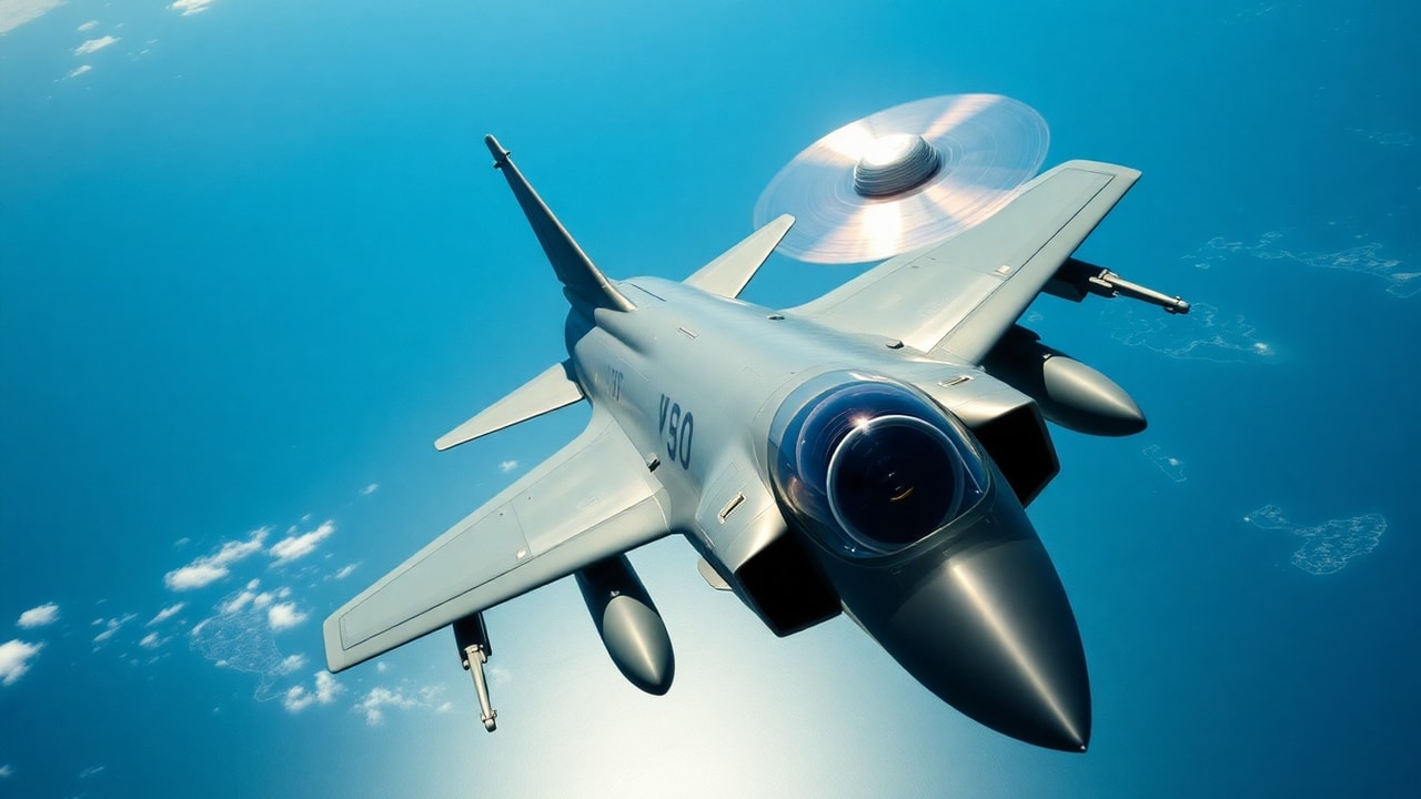 Cinematic archive imagery for ROCAF Hualien Air Base Disc Intercept 1999 — intelligence record illustration