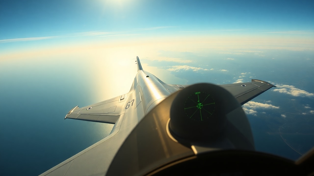 Cinematic archive imagery for Republic of China Air Force IDF Prototype Encounter 1992 — intelligence record illustration