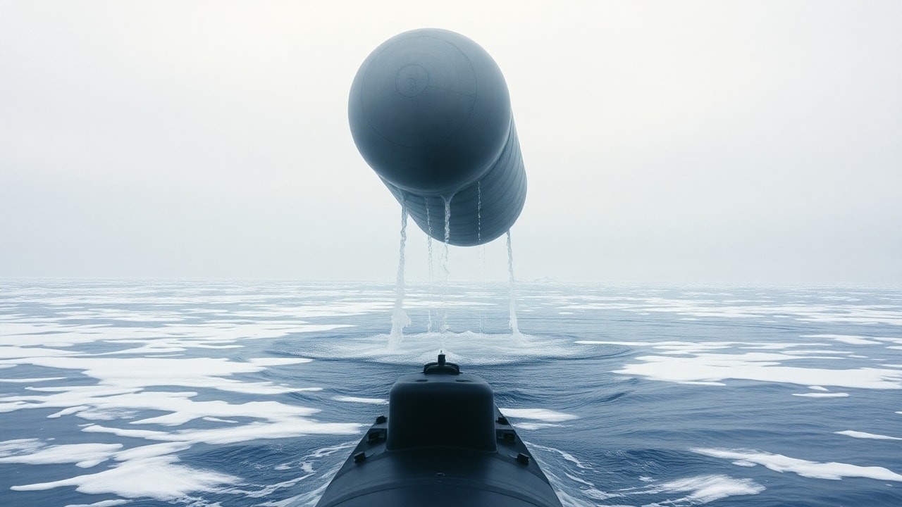 Cinematic archive imagery for USS Trepang Submarine USO Photos 1971 — intelligence record illustration