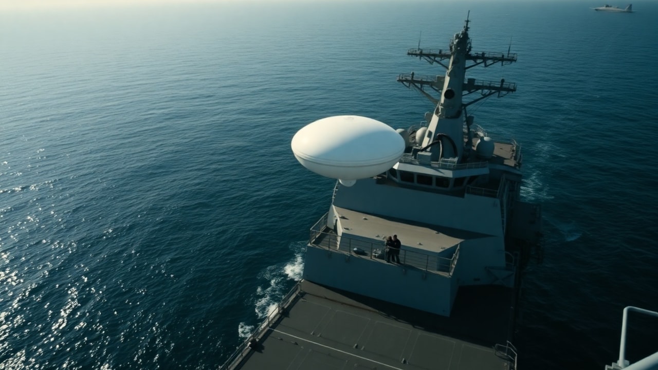 Cinematic archive imagery for USS Omaha — Trans-Medium UAP Filmed 2019 — intelligence record illustration