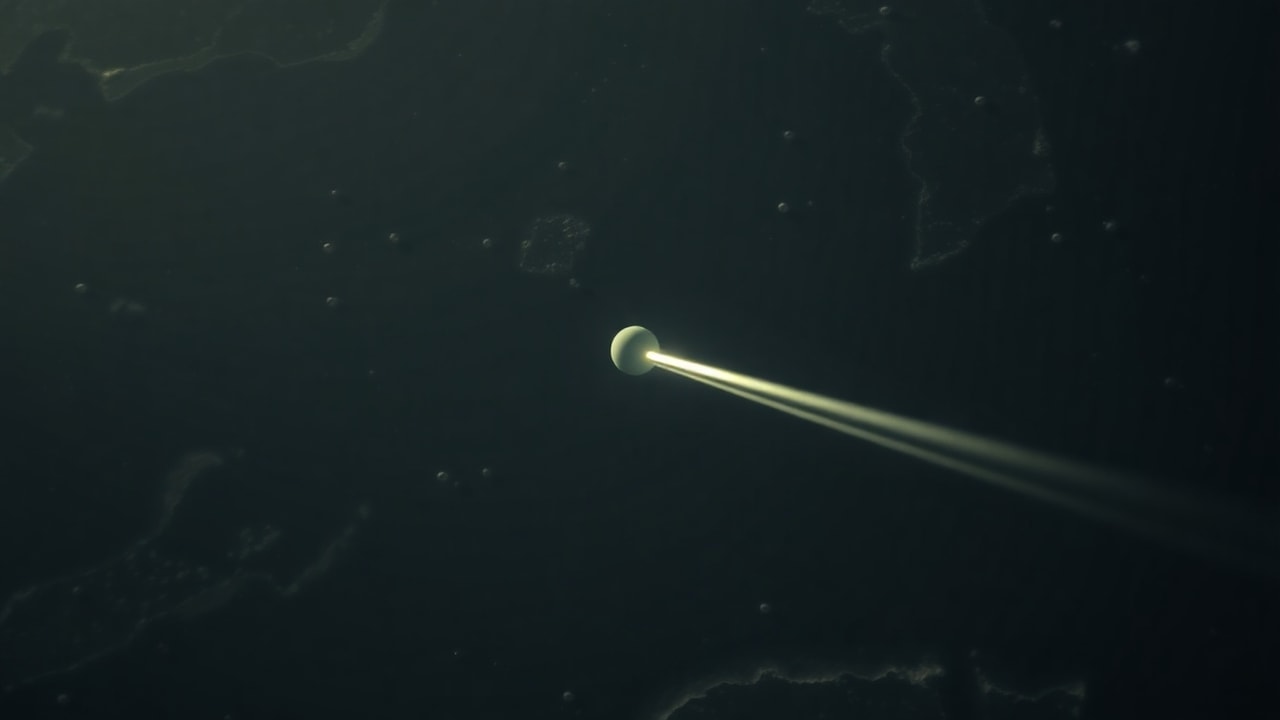 Cinematic archive imagery for Yellow Sea — Spherical UAP High-Speed Video — intelligence record illustration